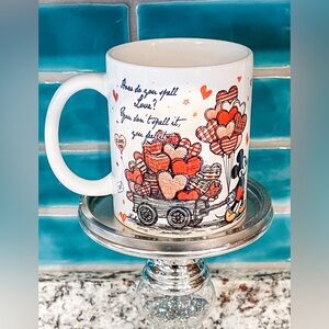 Mickey Mouse Heart Mug